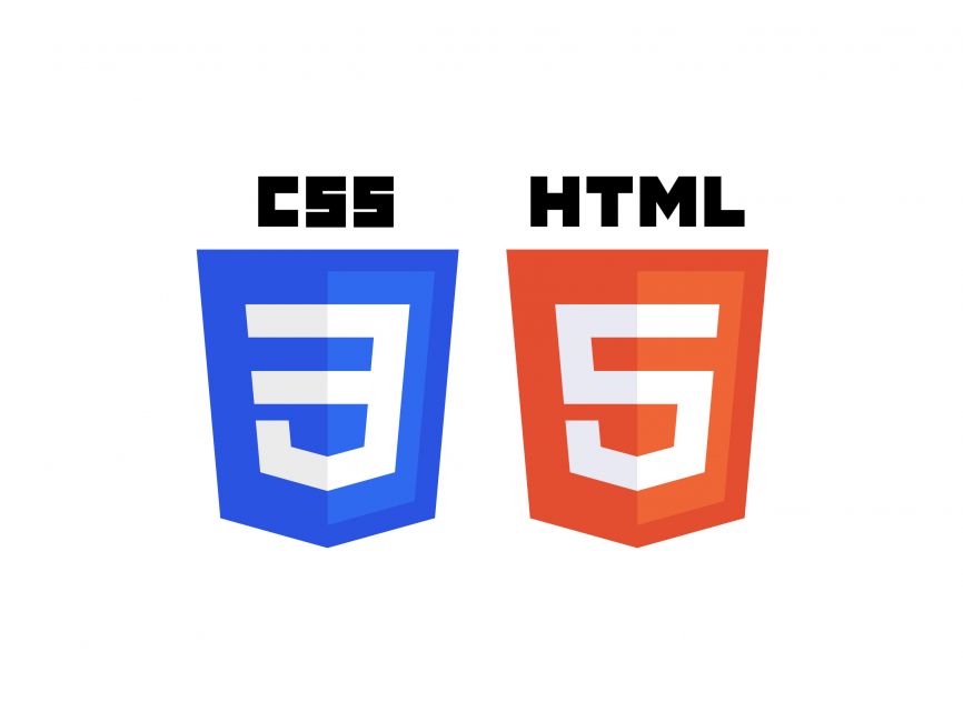 image qui présente le logo du code CSS et du code HTML